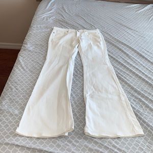 Vintage Y2K White LondonJean by Victoria’s Secret Flare Jeans in New Condition